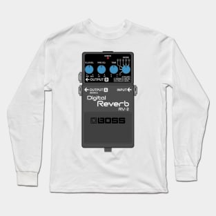 Boss RV-2 Digital Reverb Guitar Effect Pedal Long Sleeve T-Shirt